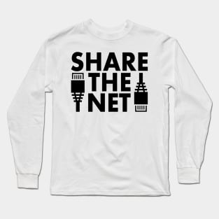 Share the Net Long Sleeve T-Shirt